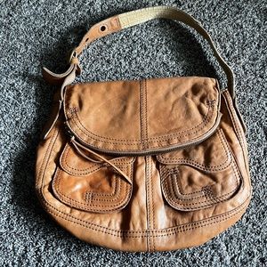 Vintage Lucky Brand Italian Leather Bag